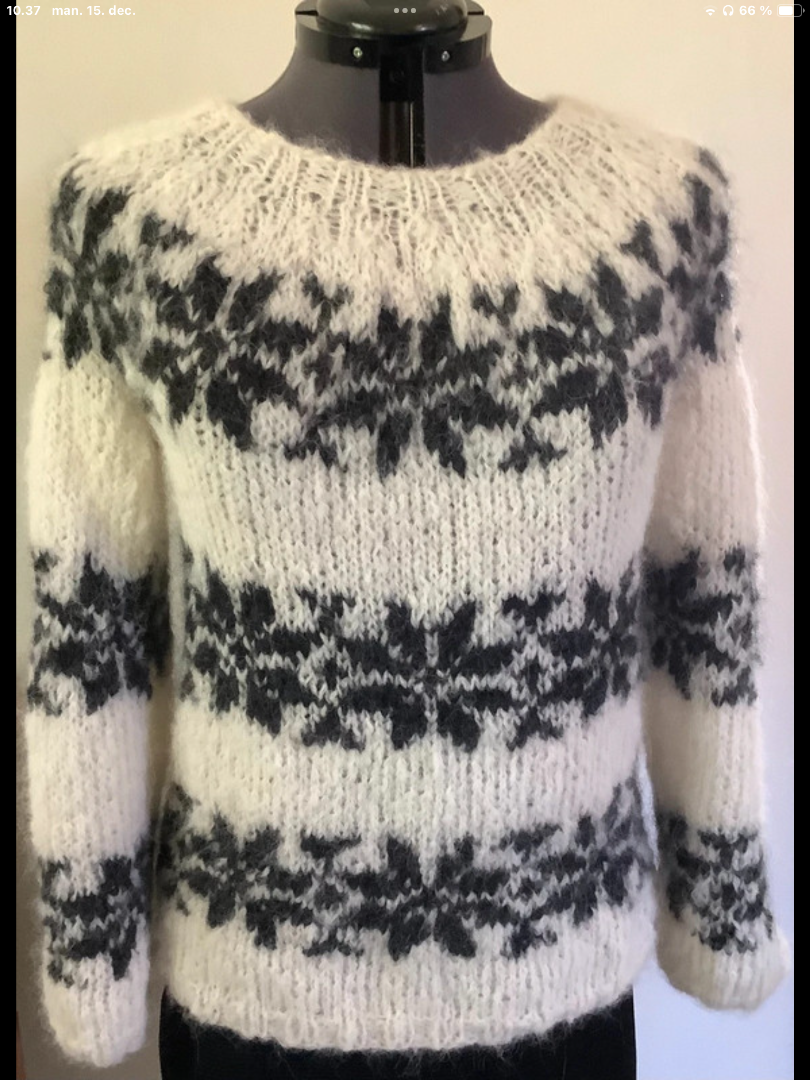 Sarah Lund i fluffy alpaca